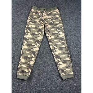 Wonder Nation Boys Camo Jogger Pants Green Tan Camouflage XL 14-16